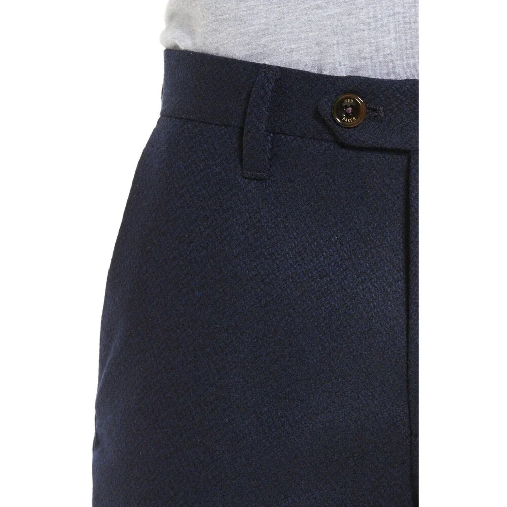 Ted Baker London Glentro Wool Blend Trousers